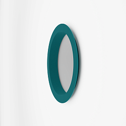 Откос радиусный 0,55 мм (RAL 5021) c порошковым покрытием