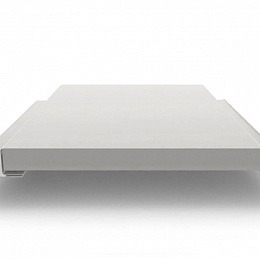 Линеарная панель оцинкованная с полимерным покрытием Т-Г-24хС/20 0,7х430мм RAL 7035