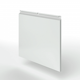 Фасадная металлокассета закрытого типа оцинкованная с порошковым покрытием 0,7x535х535мм RAL 7035 Светло-серый