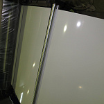 Лист оцинкованный 0,5х1250мм (RAL 9004) с полимерным покрытием (полиэстер)