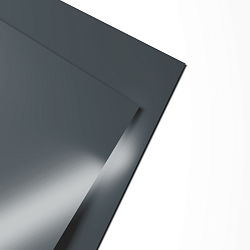 Лист оцинкованный 0,4х1250мм (RAL 7011) с полимерным покрытием (полиэстер)