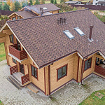 Гибкая черепица Шинглас Ультра Фокстрот дуб