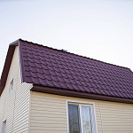 Металлочерепица Kamea оцинкованная с полимерным покрытием 0,45х1180мм RAL 2004