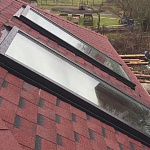 Окно мансардное дерево, лак ручка снизу Werso ОС 78*118см