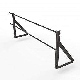 Ограждение кровельное 3000мм универсальный 1200-25-1-2-3 холоднокатанная сталь с порошковым покрытием RAL 8019