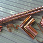 Крепление желоба водосточного медное ф120х200мм