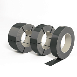 Лента оцинкованная (Штрипс) 0,4 мм (RAL 7043) с полимерным покрытием (полиэстер)