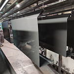 Парапет плоский RAL 7004 полиэстер 1 мм