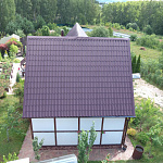 Металлочерепица Монтеррей классик оцинкованная с полимерным покрытием 0.5x1180мм  RAL 2004