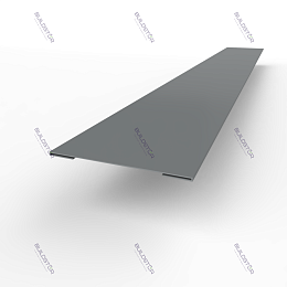 Планка стыковочная RAL 9023 оцинкованная c порошковым покрытием 0,45мм