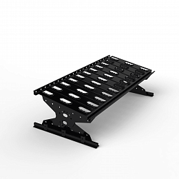 Мостик кровельный переходной фальц 1230мм оцинкованная сталь с порошковым покрытием RAL 9005
