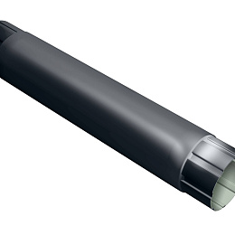 Труба водосточная Grand Line Optima ф90х3000мм RAL 7024