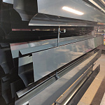 Лобовая планка (RAL 7021) оцинкованная, с порошковым покрытием 0,45 мм