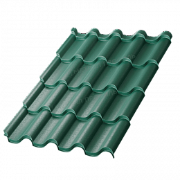 Металлочерепица МП Монтерроса-S (VikingMP E-20-6005-0,5)