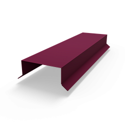 Парапет плоский RAL 4004 полиэстер 0,45