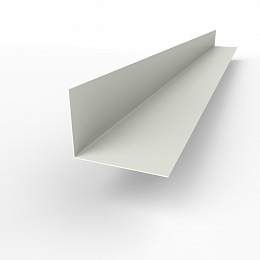 Планка угла внутренняя RAL 9002 оцинкованная c порошковым покрытием 0,45мм