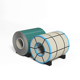 Рулон оцинкованный 1,0х1250мм (RAL 6033) с полимерным покрытием (полиэстер)