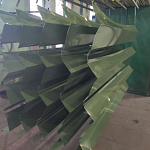 Нащельник RAL 6025 оцинкованный c полимерным покрытием 0,45 мм