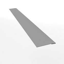 Планка начальная для металлосайдинга экобрус оцинкованная с порошковым покрытием 0,45мм ширина менее 625 мм RAL 9006