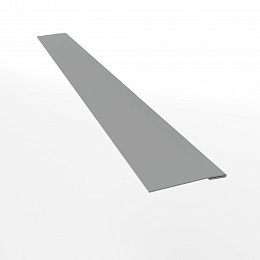 Планка начальная для металлосайдинга экобрус оцинкованная с порошковым покрытием 0,45мм ширина менее 625 мм RAL 9006