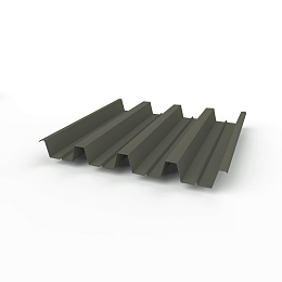 Профнастил Н60 (RAL 7013) 0,7х845мм оцинкованный, с полимерным покрытием (Полиэстер)