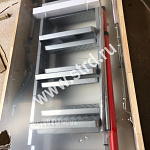 Лестница металлическая Fakro LML Lux складная 3-сегментная 120*60см 280см