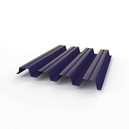 Профнастил Н57 оцинкованный 0,6х801мм (RAL 5022) с полимерным покрытием (Полиэстер)