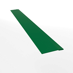 Планка начальная для металлосайдинга экобрус оцинкованная с порошковым покрытием 0,45мм ширина менее 625 мм RAL 6029