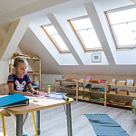 Окно мансардное дерево, лак ручка снизу Fakro FTP (CH Китай) Profi 94*140см