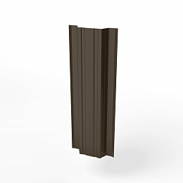 Штакетник прямоугольный оцинкованный с полимерным покрытием 0,45х118мм прямоугольный фигурный RR 32