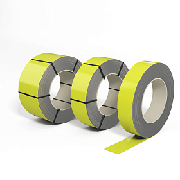 Лента оцинкованная (Штрипс) 1,0 мм (RAL 1016) с полимерным покрытием (полиэстер)