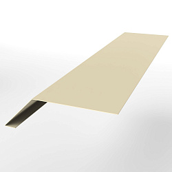 Капельник 0,45 мм (RAL 1015) оцинкованный, с порошковым покрытием