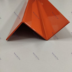 Лобовая планка (RAL 2010) оцинкованная, с порошковым покрытием 0,45 мм