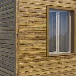 Сайдинг МЕТАЛЛ ПРОФИЛЬ Lбрус-15х240 (ECOSTEEL_T-12-Дуб-0.45)