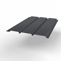 Софит металлический без перфорации оцинкованный с полимерным покрытием 0,45x357мм  RAL 7024