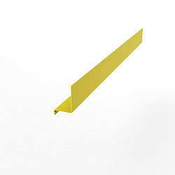 Доборная планка  RAL 1018 оцинкованная с порошковым покрытием 0,45мм