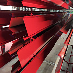 Отлив 0,5 мм RAL 3000 оконный оцинкованный c порошковым покрытием