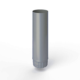 Труба водосточная оцинкованная порошок ф150х1250мм RAL 7046