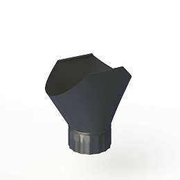 Воронка желоба оцинкованная накладная порошок ф220мм RAL 7024