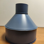 Воронка водосточная ф220х350мм (RAL 5014) водосборная, c порошковым покрытием