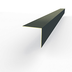 Планка угла внешнего RAL 7016 оцинкованная c порошковым покрытием 0,45мм