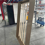 Вентиляционная решетка 800х600 с рамкой наружная оцинк. порошок 0.7мм все цвета RAL