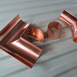 Крепление водосточный трубы шпилька медное ф150х10х250мм