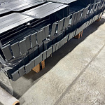 Костыль Г-образный кровельный 40х4мм размер 150х500мм