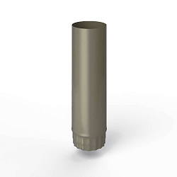 Труба водосточная оцинкованная порошок ф90х1250мм RAL 7006