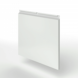 Фасадная металлокассета закрытого типа оцинкованная с порошковым покрытием 0,7x545х1170мм RAL 9018 Папирусно-белый