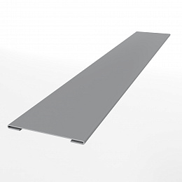 Планка стыковочная 0,45мм RAL 7004 для металлосайдинга экобрус оцинкованная порошок