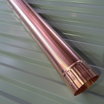 Труба водосточная медная ф90х1250мм