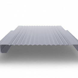 Линеарная панель оцинкованная с полимерным покрытием О-В-24хС/20 0,7х430мм RAL 9006