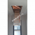 Лестница деревянная Fakro LWT Термоизол. складная 3-сегментная 120*60см 280см